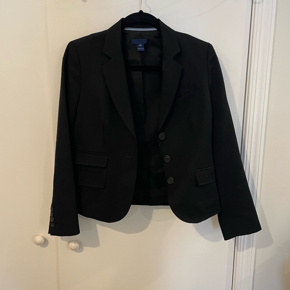 J. Crew Elegant Black Blazer